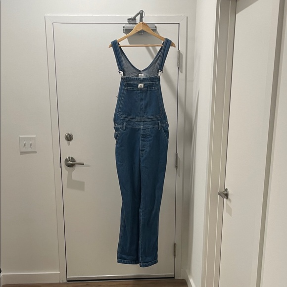 Calvin Klein Blue Denim Overalls